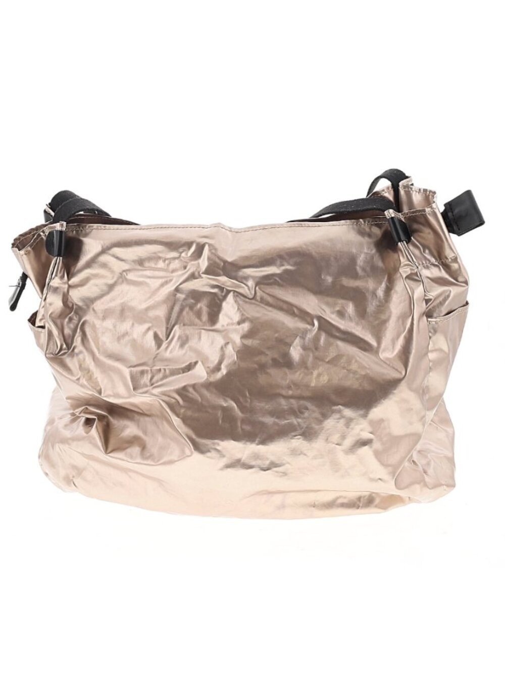 Jack Gomme Levant Tote Bag Champagne Metallic Shoulder Bag Travel Lightweight - Picture 3 of 12